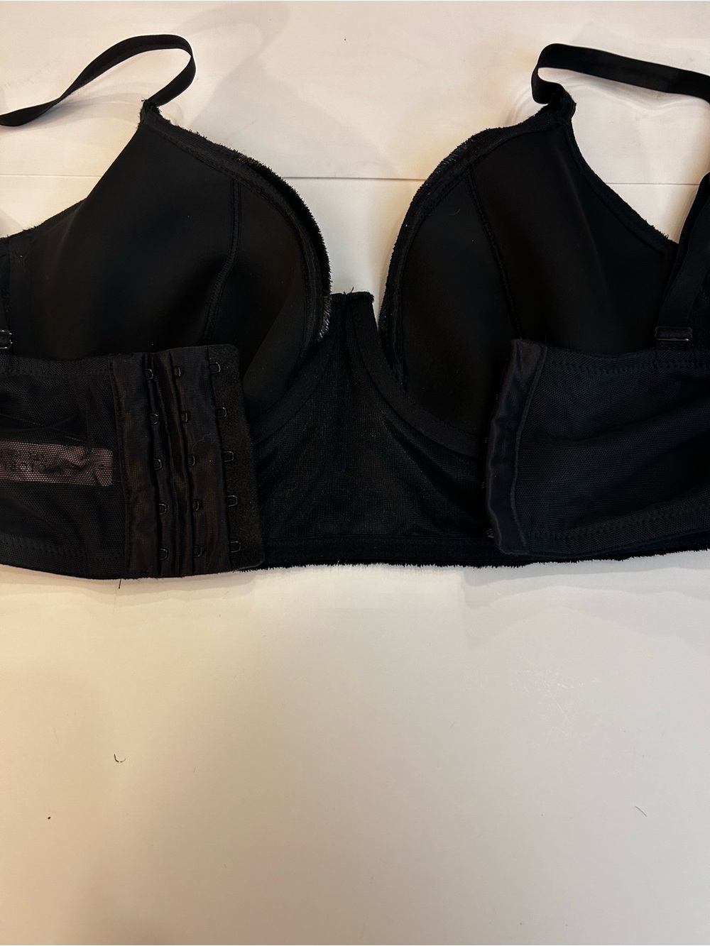 Victoria's Secret Black Shimmery Longline Underwire Bra - Picture 8 of 8